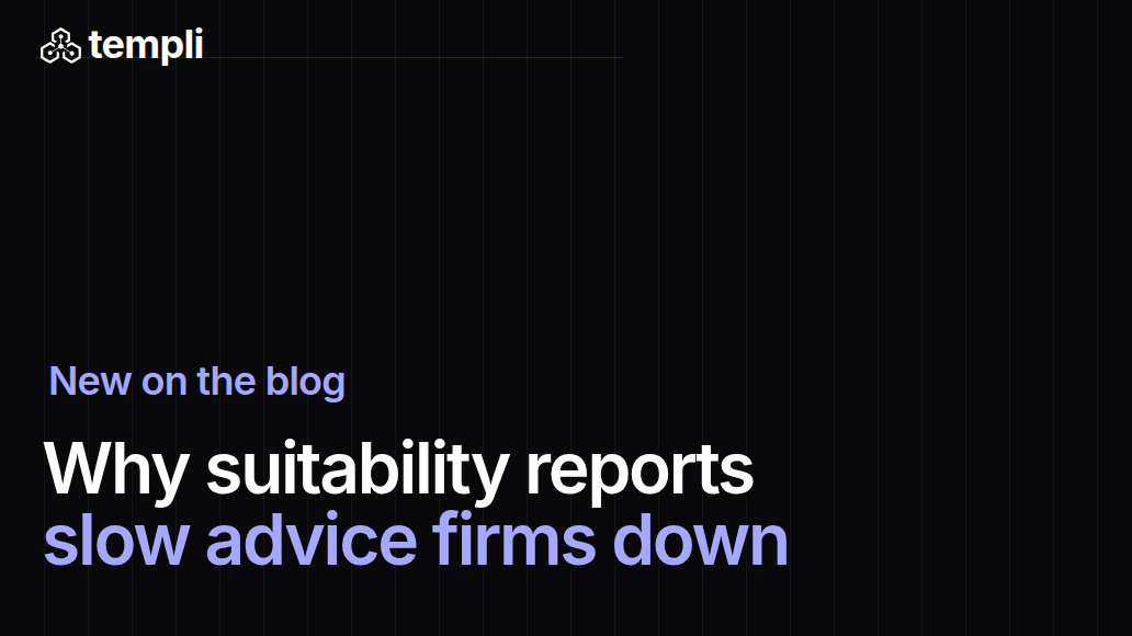 Why suitability reports slow advice firms down